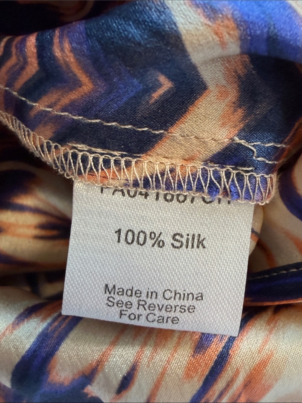 NEW Parker 100% Silk Multi-Colored Printed Romper Size L Navy & Cream Pockets - Picture 9 of 12